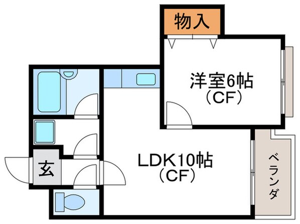 アトレ桂の物件間取画像